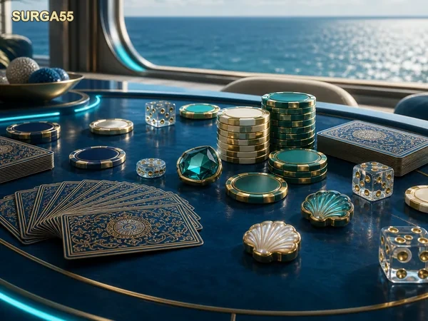 Tampilan meja Single Deck Blackjack 4